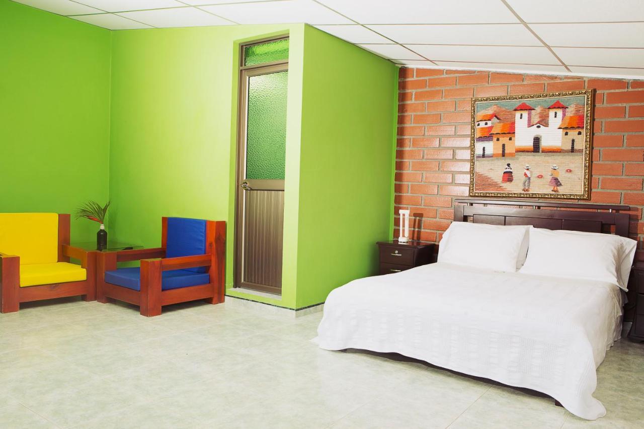 Palestina Ecohotel Chinchina Bagian luar foto